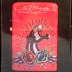 Ed Hardy Zippo Style lighters.